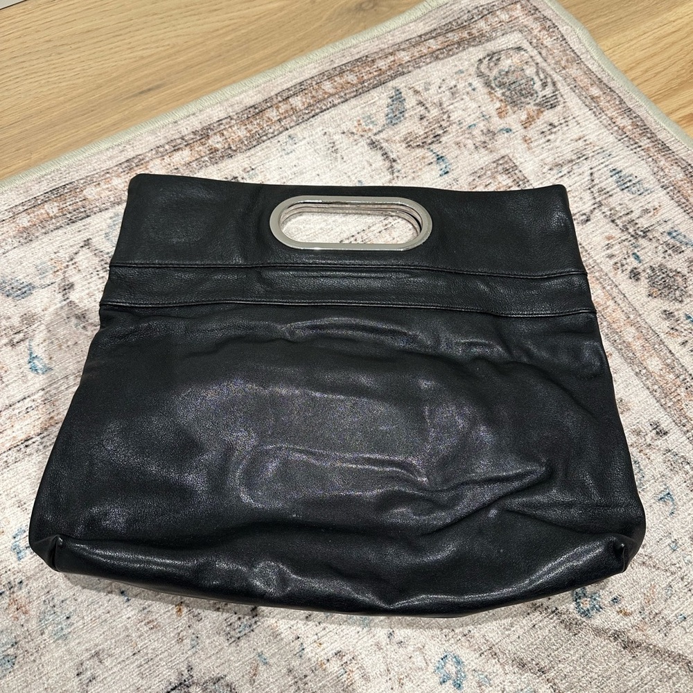 Banana Republic Women's Black Leather Handbag
